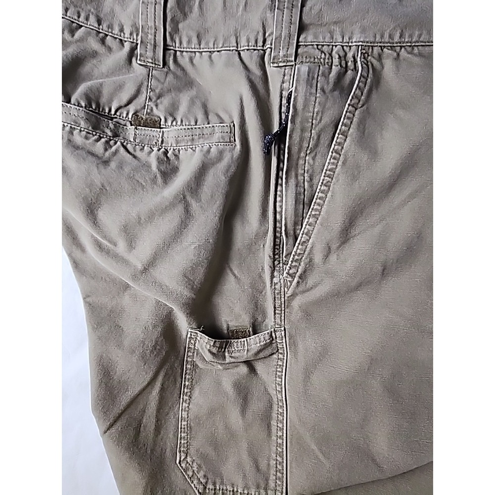 Lot 2 Columbia Men's 40W/8L Cargo‎ Shorts Khaki & Stone Outdoor Hiking Classic - Picture 11 of 15